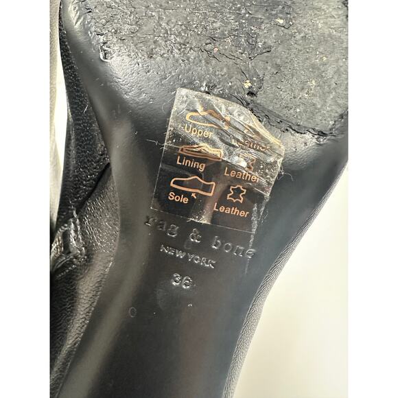 Rag & Bone Viva Boot In High Quality Leather Women's Sz 6 - Picture 16 of 16